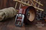 Cowhide Genuine Leather Casual Business Belt