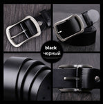 Cowhide Genuine Leather Casual Business Belt