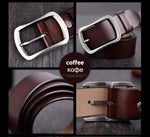 Cowhide Genuine Leather Casual Business Belt