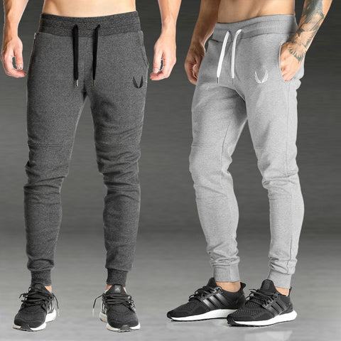 Men Gym Pants Elastic Workout Pants