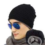 Men's Soft Lined Thick Knit Skull Cap