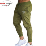 Elastic Cotton Joggers Sweatpants