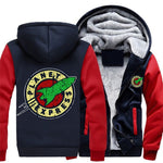 Planet Express Thicken Hoodie Zipper Coat