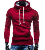 Hoodies Men Fashion Pullover Turtleneck Sportswear