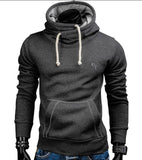 Hoodies Men Fashion Pullover Turtleneck Sportswear