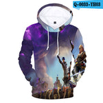 Battle Royale Game Printed Hoodies