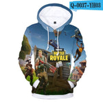 Battle Royale Game Printed Hoodies