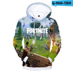 Battle Royale Game Printed Hoodies