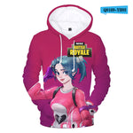 Battle Royale Game Printed Hoodies