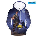 Battle Royale Game Printed Hoodies