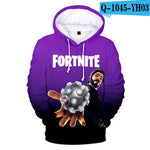 Battle Royale Game Printed Hoodies