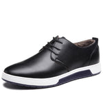 Casual Leather Fashion Trendy Flat Shoes for Men