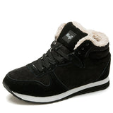 Men Fashion Fur Flock Winter Shoes