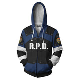 Printed Men Hoodie Sweatshirts with Zipper