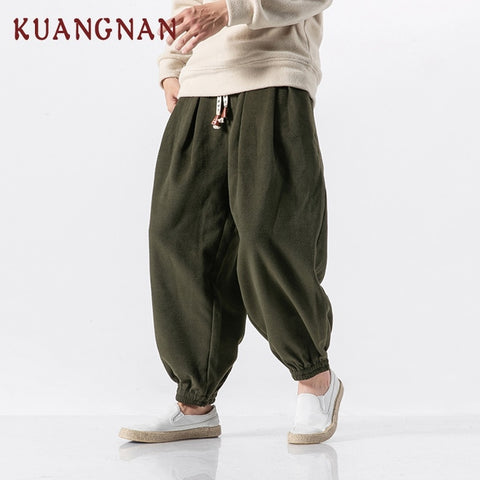 Thick Harem Pants Heavyweight Joggers Sweatpants